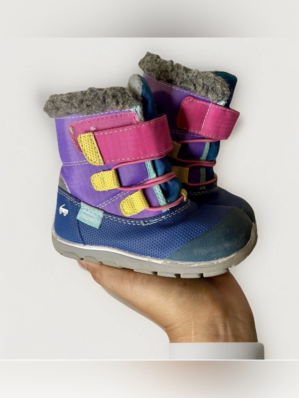See Kai Run Waterproof/ Insulated Winter Snow Boots Baby Sz 8